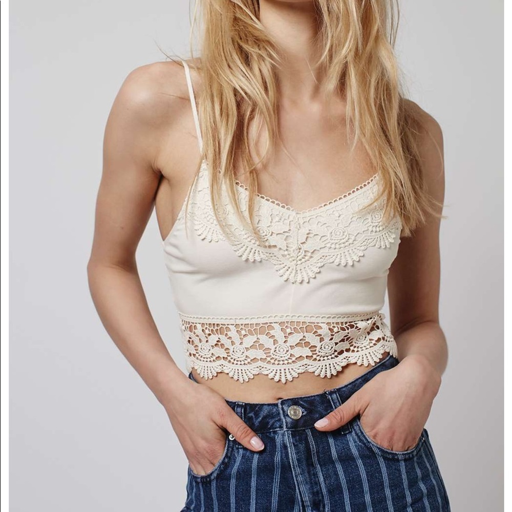 Topshop Crochet Bralette - Picture 7 of 8